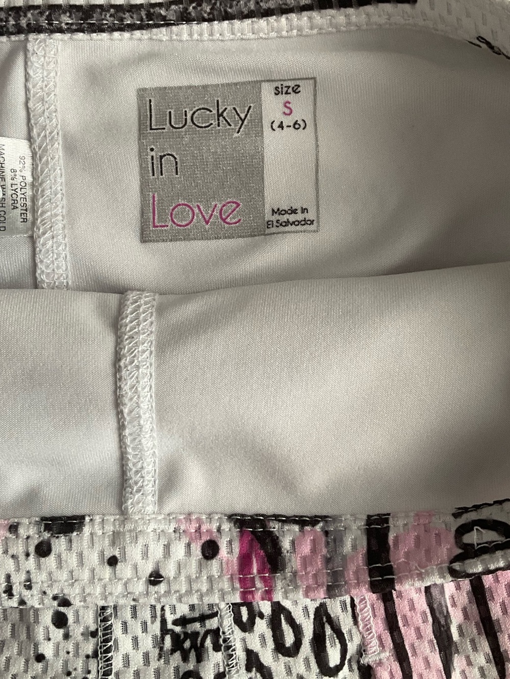 Lucky in love tennis skirt - Picture 4 of 5